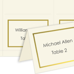 Printable Place Cards