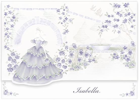 Blank Quinceanera Invitations - Girl Mission Passion (50 Pack)