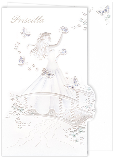 Quinceanera Invitation Blossoming Butterfly (50 Pack)