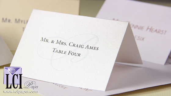 Printable Place Cards | Print Table Cards At Home | LCI Paper