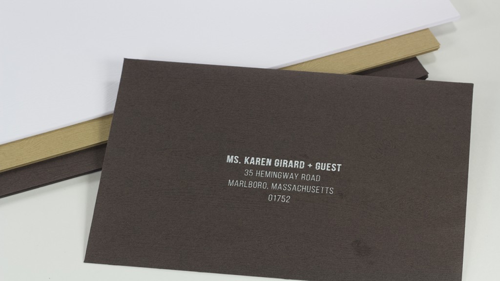 Why We Do Not Print Wood Grain Envelopes LCI Paper