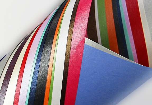 Differences Between Metallic, Pearlescent, Shimmer Paper