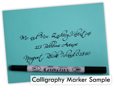 Best type of pen/ink for addressing invites?