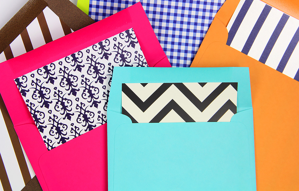 Sneak Peek Custom Printed Envelope Liners!