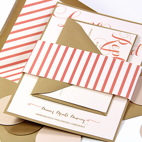 DIY Deckled Edge Paper Wedding Invitations - Cards & Pockets Design Idea  Blog