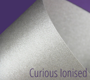 curious metallics ionised paper
