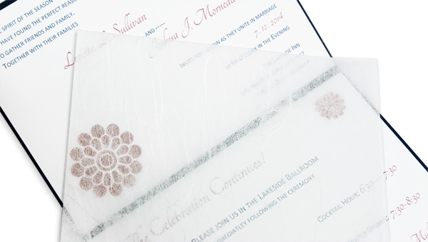 Wedding Invitation Tissue