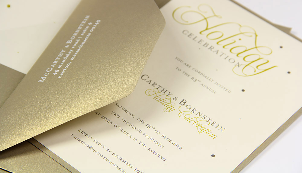 Gold & Ivory for Simple & Sophisticated Invitations