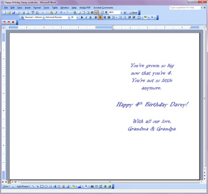 How To Print Your Own Greeting Cards