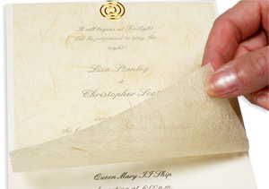 Wedding Invitation Tissue