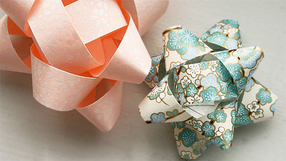 White Gift Bow