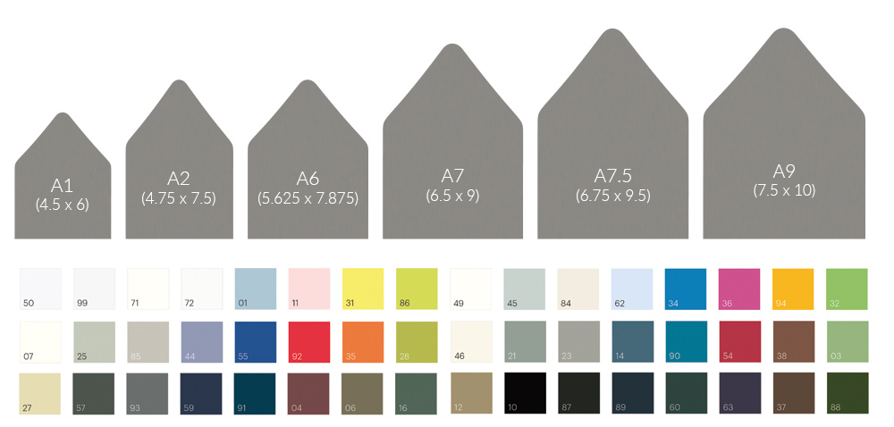 DIY Liner Paper at LCI Paper - 48 colors, 6 sizes, blank or printed