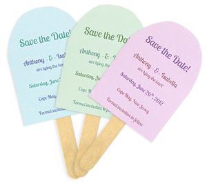 Popsicle Shaped Save The Dates Perfect For A Summer Event