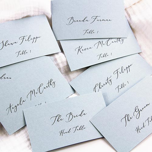 wedding place cards