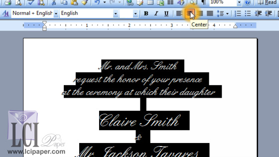 microsoft word invitation templates 2 per page