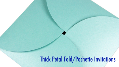 seal envelopes of thick pochettes
