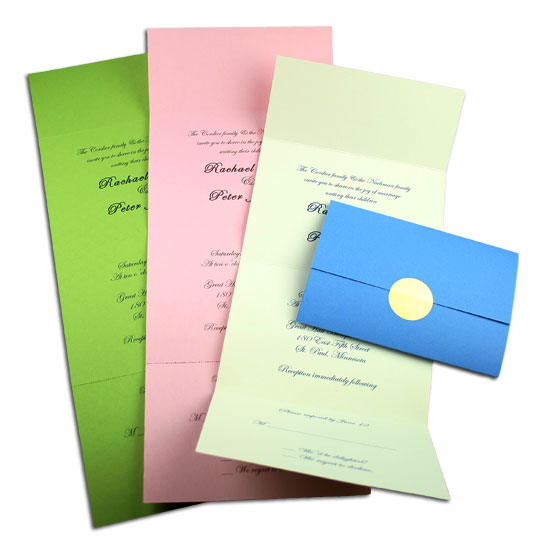 Seal Send Invitations - Radiant White - LCI Paper