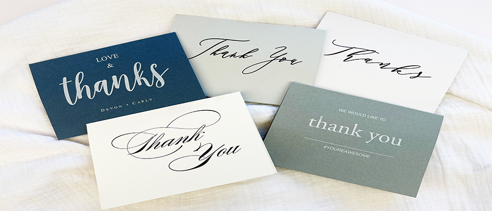 Free Thank You Cards Instant Download PDF Templates made with A1 folded cards printed from LCI Paper. Materials list and free template in post. Print at home or order printed.