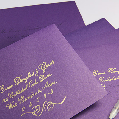 The Beauty of Calligraphy on Wedding Envelopes — AC Letters