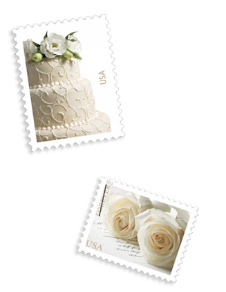 Wedding Postage Stamps