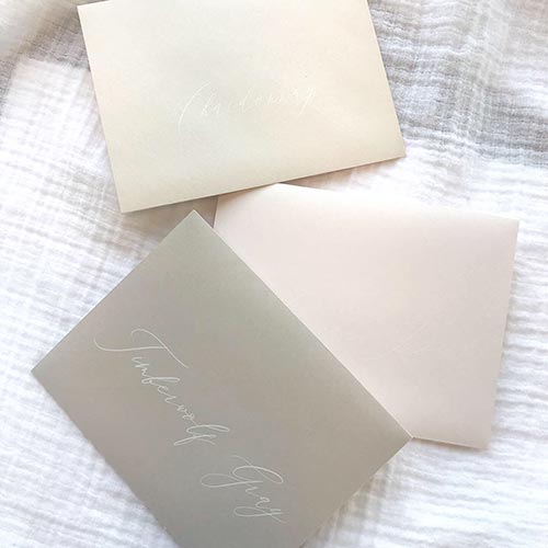 Will White Ink Addresses Show on Light Envelopes?