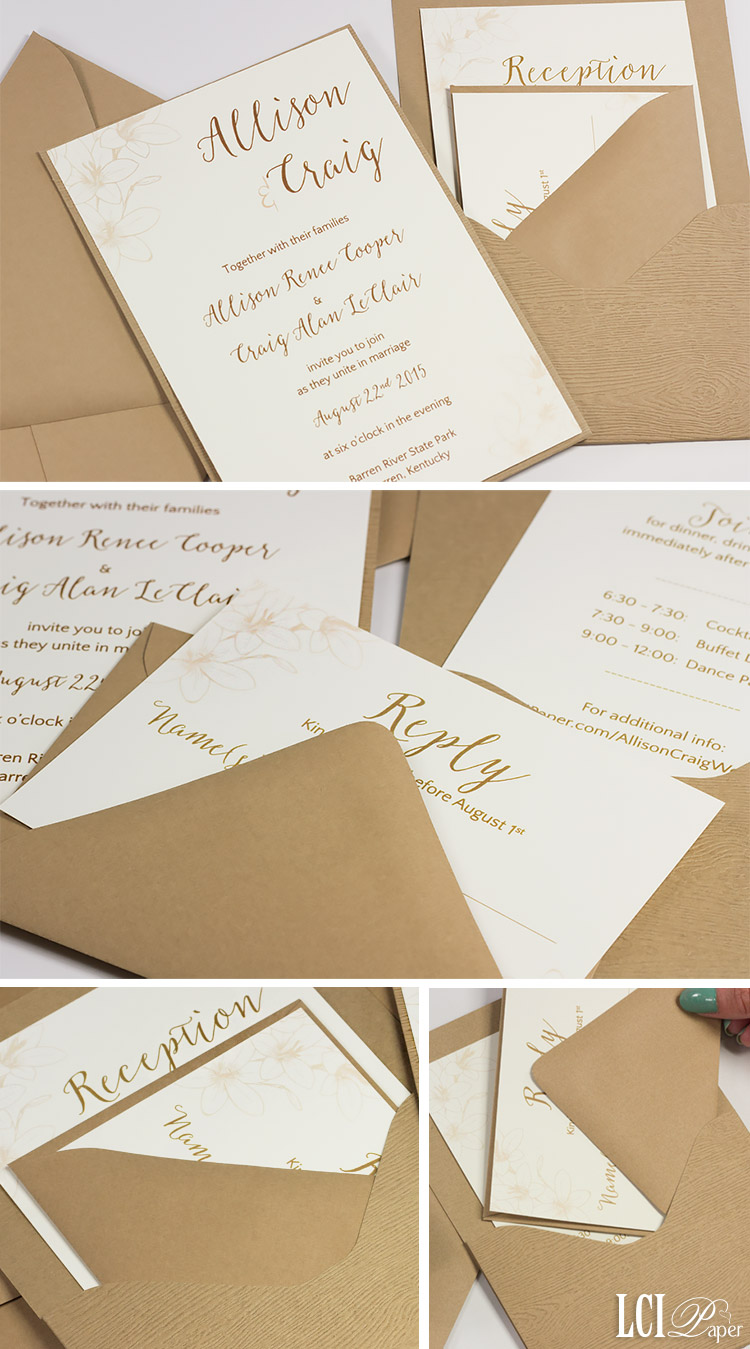 Wooden Order Of Service Mini Stamp Wedding Invite Card Design Rubber DIY Paper 