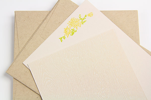 Wood Grain Note Cards by The Southern Letterpress