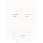 4up Printable Calla Lily Place Cards - White