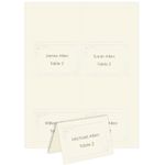 4up Printable Calla Lily Place Cards - Ecru