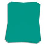 Terrestrial Teal Green Card Stock - 8 1/2 x 11 Astrobrights 65lb Cover