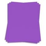 Gravity Grape Purple Card Stock - 8 1/2 x 11 Astrobrights 65lb Cover