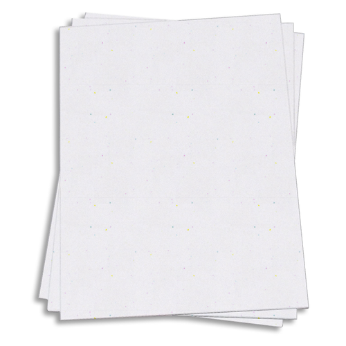 Astrobrights Color Cardstock, 65lb, 8-1/2 X11, Stardust White, 250 Sheets