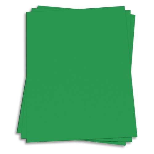 green translucent paper
