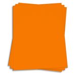 Cosmic Orange Card Stock - 8 1/2 x 11 Astrobrights 65lb Cover