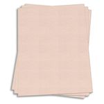 Shell Pink Card Stock - 8 1/2 x 11 Astroparche Parchment 65lb Cover