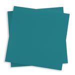 Aqua Blue Flat Card - 3 x 3 Gmund Colors Matt 111C
