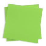 Leaf Green Flat Card - 3 x 3 Gmund Colors Matt 111C