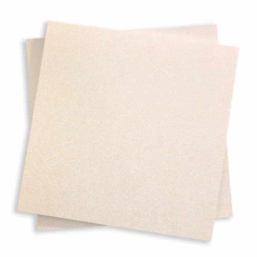 Mini Stardream Silver Blank Cards - Flat, 105lb Cover - LCI Paper