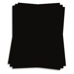 Eclipse Black Card Stock - 8 1/2 x 11 Astrobrights 65lb Cover