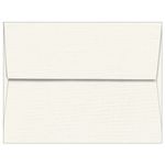 Natural White Envelopes - A2 Classic Linen 4 3/8 x 5 3/4 Straight Flap 80T