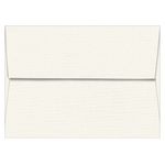 Natural White Envelopes - A6 Classic Linen 4 3/4 x 6 1/2 Straight Flap 80T