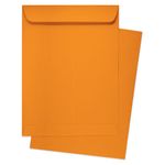 Flame Orange Envelopes - Stardream Metallic 9 x 12 Catalog 81T