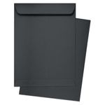 Onyx Black Envelopes - Stardream Metallic 9 x 12 Catalog 81T