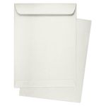 Quartz Pearl White Envelopes - Stardream Metallic 10 x 13 Catalog 81T