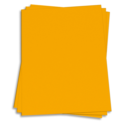 Galaxy Gold Card Stock - 8 1/2 x 11 Astrobrights 65lb Cover