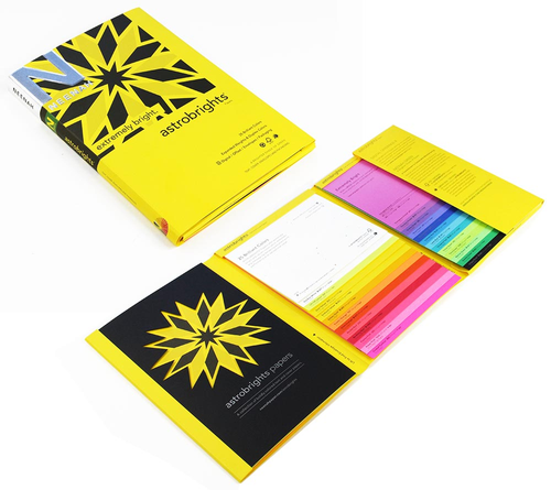 Astrobrights Swatch Book