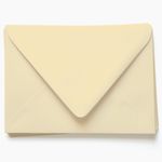 Antique Ivory Envelopes - A7.5 Gmund Colors Matt 5 1/2 x 7 1/2 Euro Flap 68T
