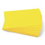 Mini Gmund Colors Matt Canary Yellow Blank Cards - Flat, 111lb Cover
