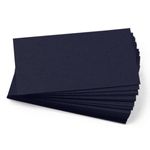 Mini Gmund Colors Matt Dark Navy Blue Blank Cards - Flat, 111lb Cover