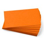 Mini Gmund Colors Matt Pumpkin Blank Cards - Flat, 111lb Cover